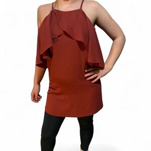 Charlotte Russe Rust Mini Dress